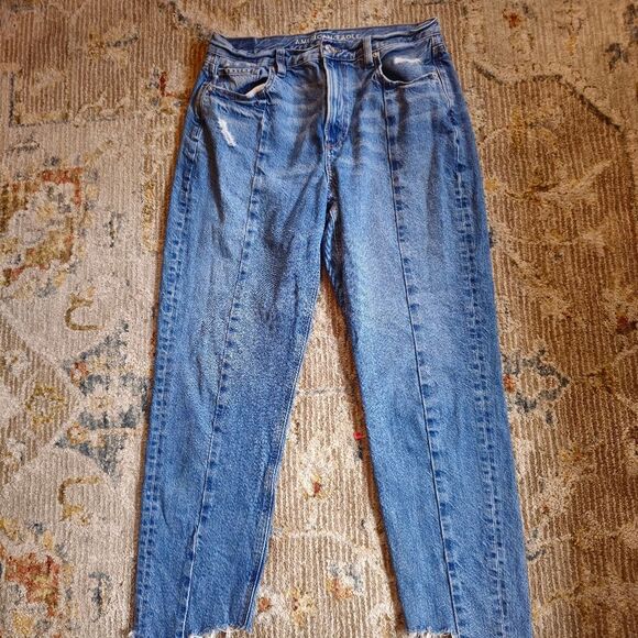 American Eagle Outfitters Denim - American Eagle Straight Leg Ankle Jeans Size 10 25-in Inseam